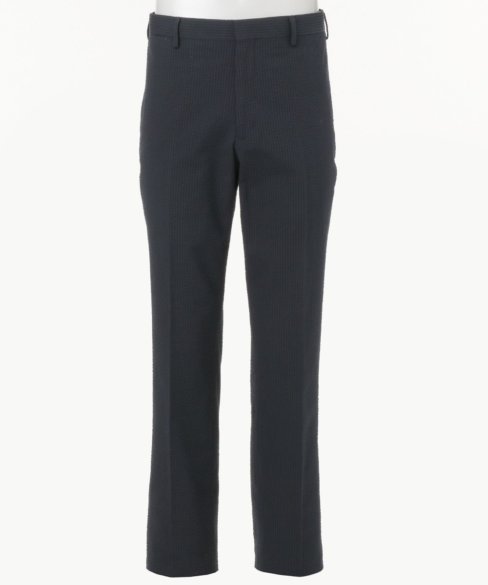 【オンワード】 J.PRESS MEN>パンツ 【数量限定】シルクコットンサッカー レギュラー パンツ ネイビー 78 メンズ 【送料無料】