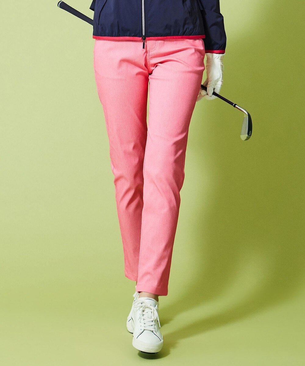 【オンワード】 23区GOLF>パンツ 3シーズン大活躍!【WOMEN】ハイパワーコードストレッチ パンツ ホワイト 58 レディース 【送料無料】