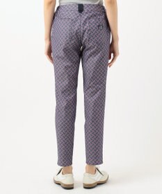 23区GOLF 【WOMEN】【ストレッチ】水引モチーフプリント ギャバ パンツ