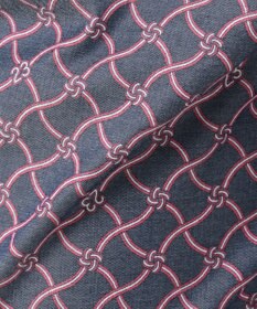 23区GOLF 【WOMEN】【ストレッチ】水引モチーフプリント ギャバ パンツ