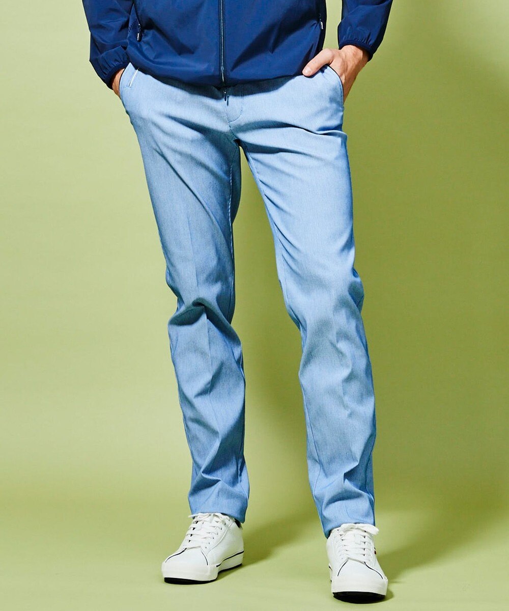 【オンワード】 23区GOLF>パンツ 3シーズン大活躍!【MEN】ハイパワーストレッチドビー パンツ ホワイト 90 メンズ 【送料無料】