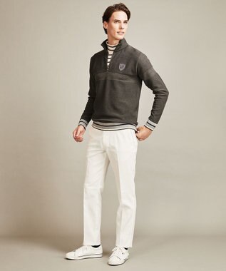 透けにくい白 ニットで男映え Men シェルタリングカルゼ パンツ 23区golf ファッション通販 公式通販 オンワード クローゼット