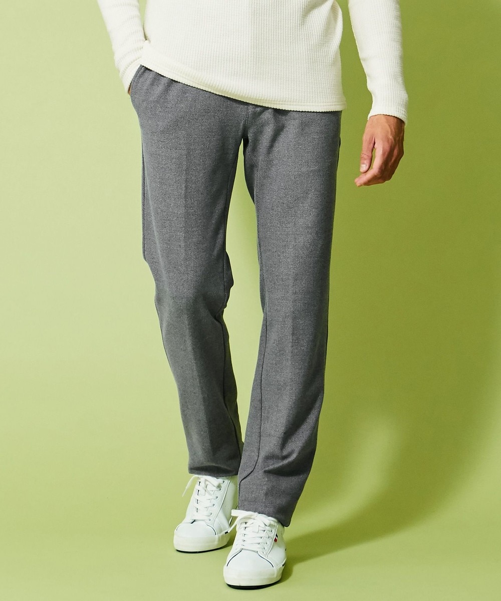 【オンワード】 23区GOLF>パンツ 【MEN】【ストレッチ】チェルビックツイード風パンツ ネイビー LL メンズ 【送料無料】