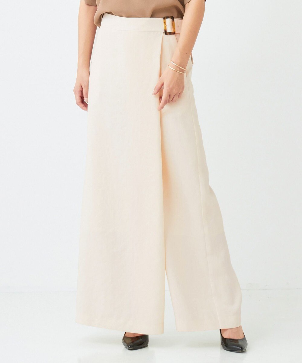 【オンワード】 BEIGE,>パンツ SABURI / ワイドパンツ Off White 2 レディース 【送料無料】