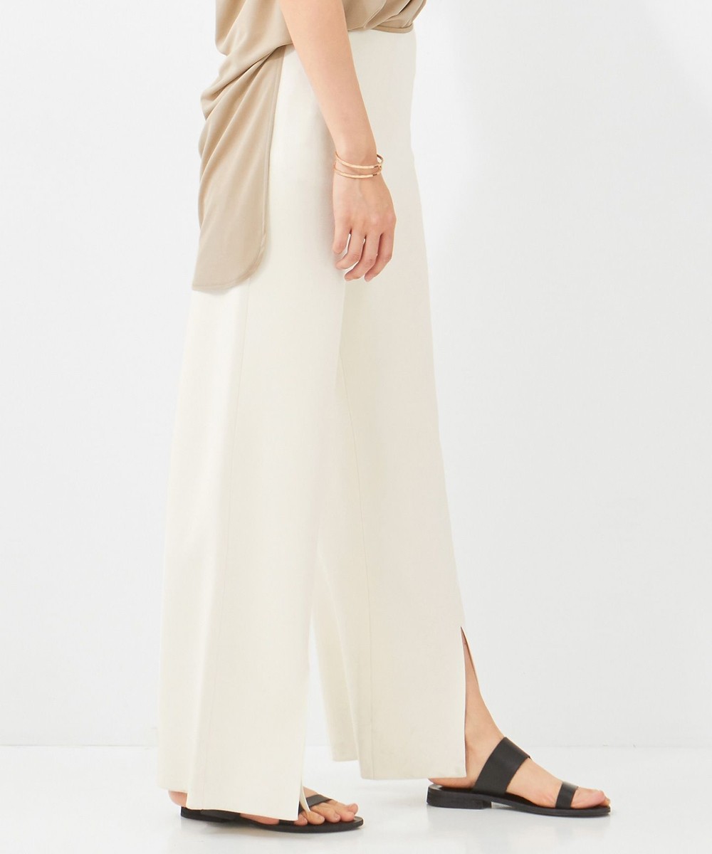 【オンワード】 BEIGE,>パンツ 【InRed5月号掲載】ORTUM / ワイドパンツ Camel 2 レディース 【送料無料】