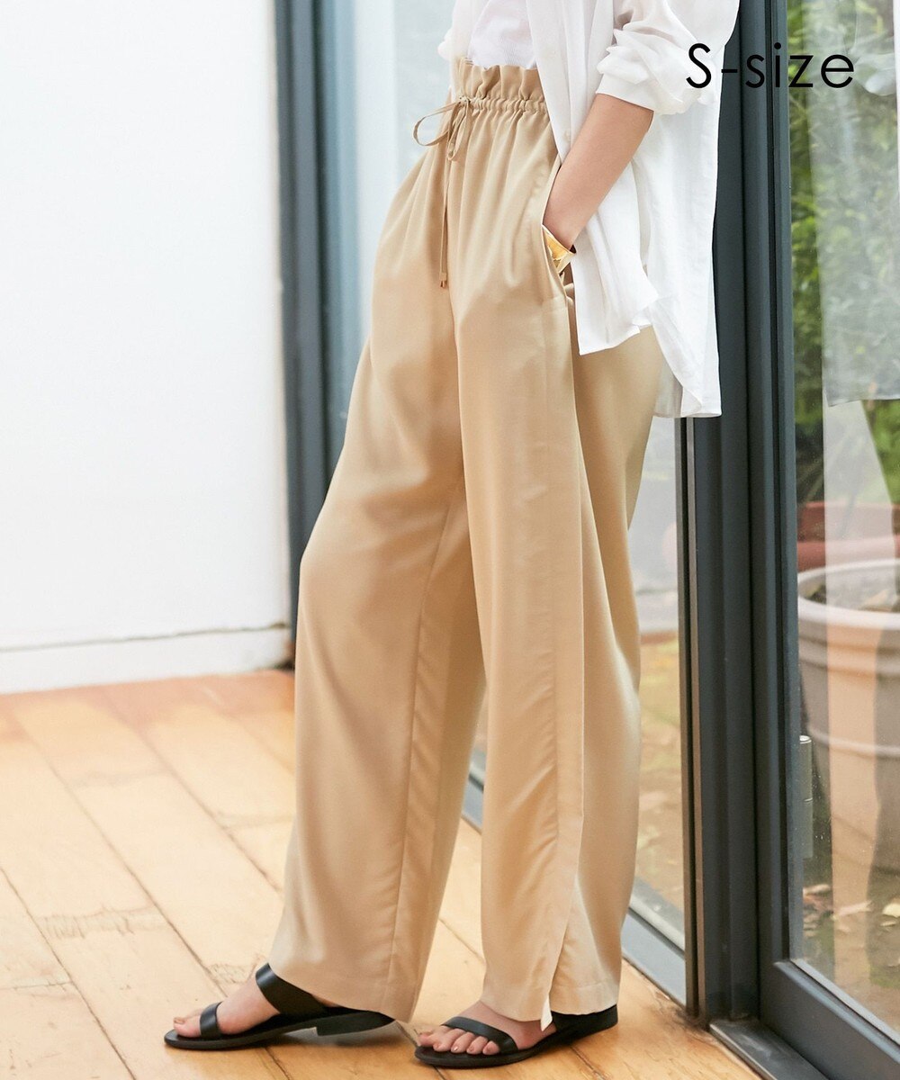 【オンワード】 BEIGE,>パンツ 【S-size・Marisol10月号掲載】MARAGUA / パンツ Beige 32 レディース 【送料無料】