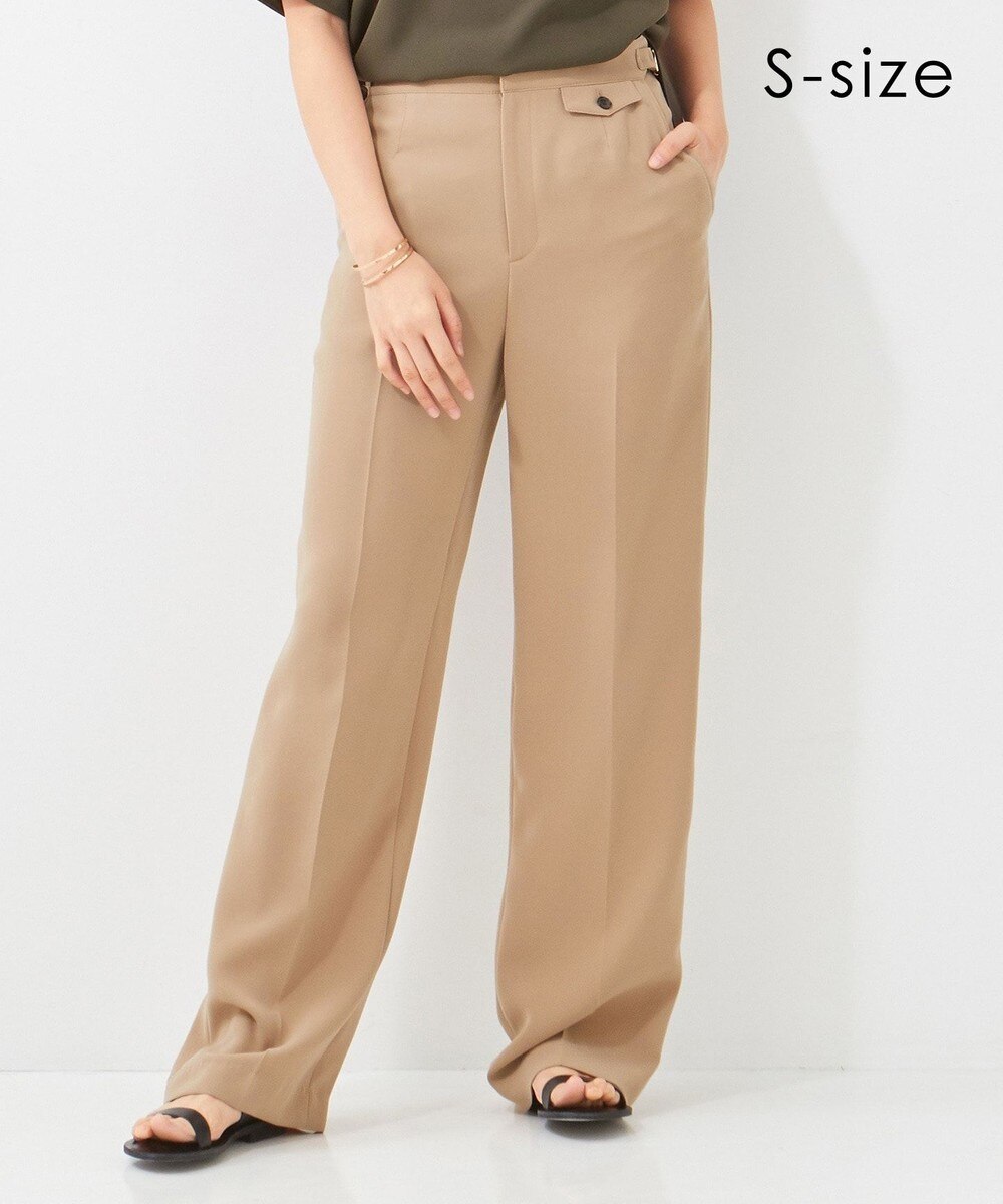 【オンワード】 BEIGE,>パンツ 【S-size】ARUSHA / ワイドパンツ Camel 32 レディース 【送料無料】