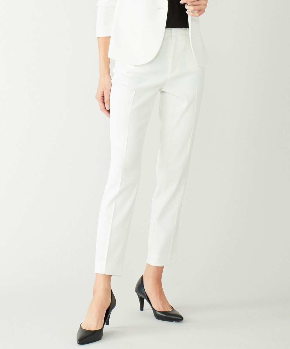 【オンワード】 BEIGE,>パンツ 【限定色あり】【美人百花 6月号掲載】LUIZA / パンツ White 0 レディース 【送料無料】