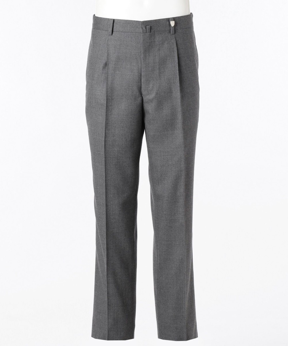 【オンワード】 DAKS>パンツ 【追加カラー有】ナチュラルストレッチサキソニー トラウザーパンツ ダークグリーン 91 メンズ 【送料無料】