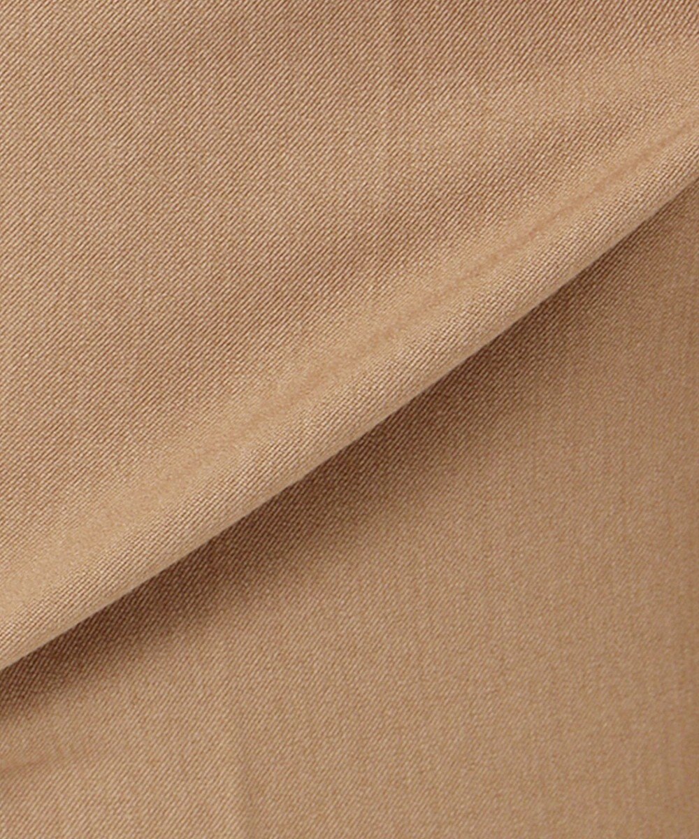 J.PRESS LADIES 【洗える】T/Rアルガンシルク クロップドパンツ 