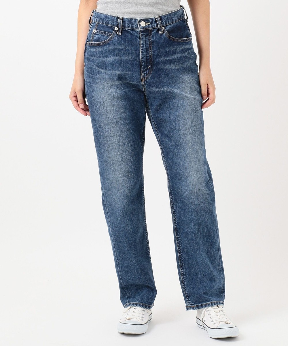 【オンワード】 SHARE PARK LADIES>パンツ 〈SERGE〉デニム ボーイ/BRUSHINDIGO サックスブルー 00 レディース 【送料無料】