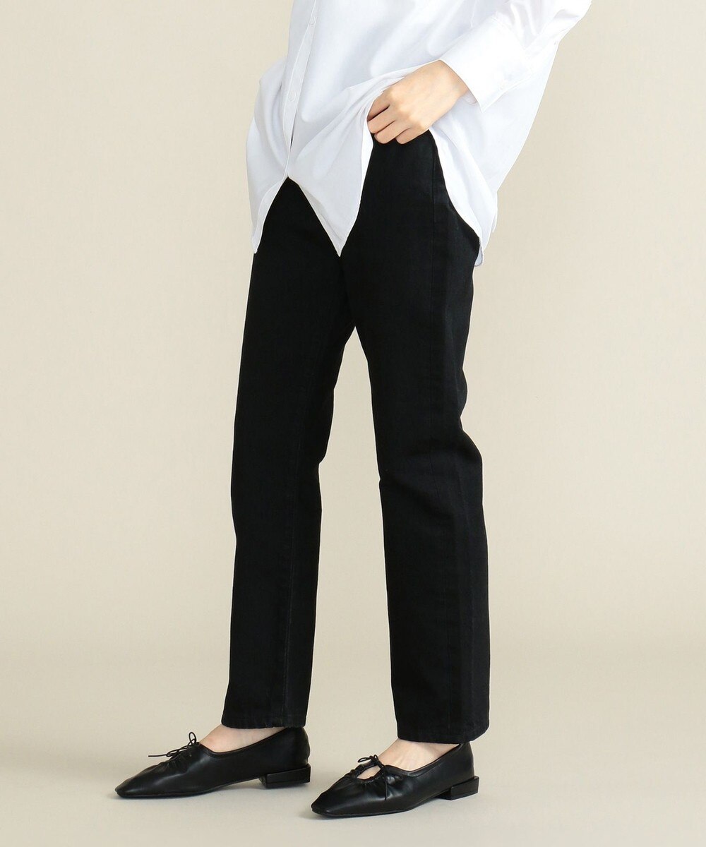 【オンワード】 SHARE PARK LADIES>パンツ TAPERED DENIM ネイビー 0 レディース 【送料無料】