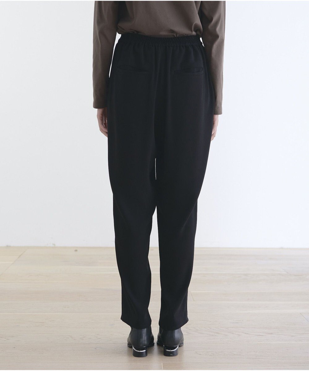 #Newans 【洗える】ジョーゼットテーパードパンツ 