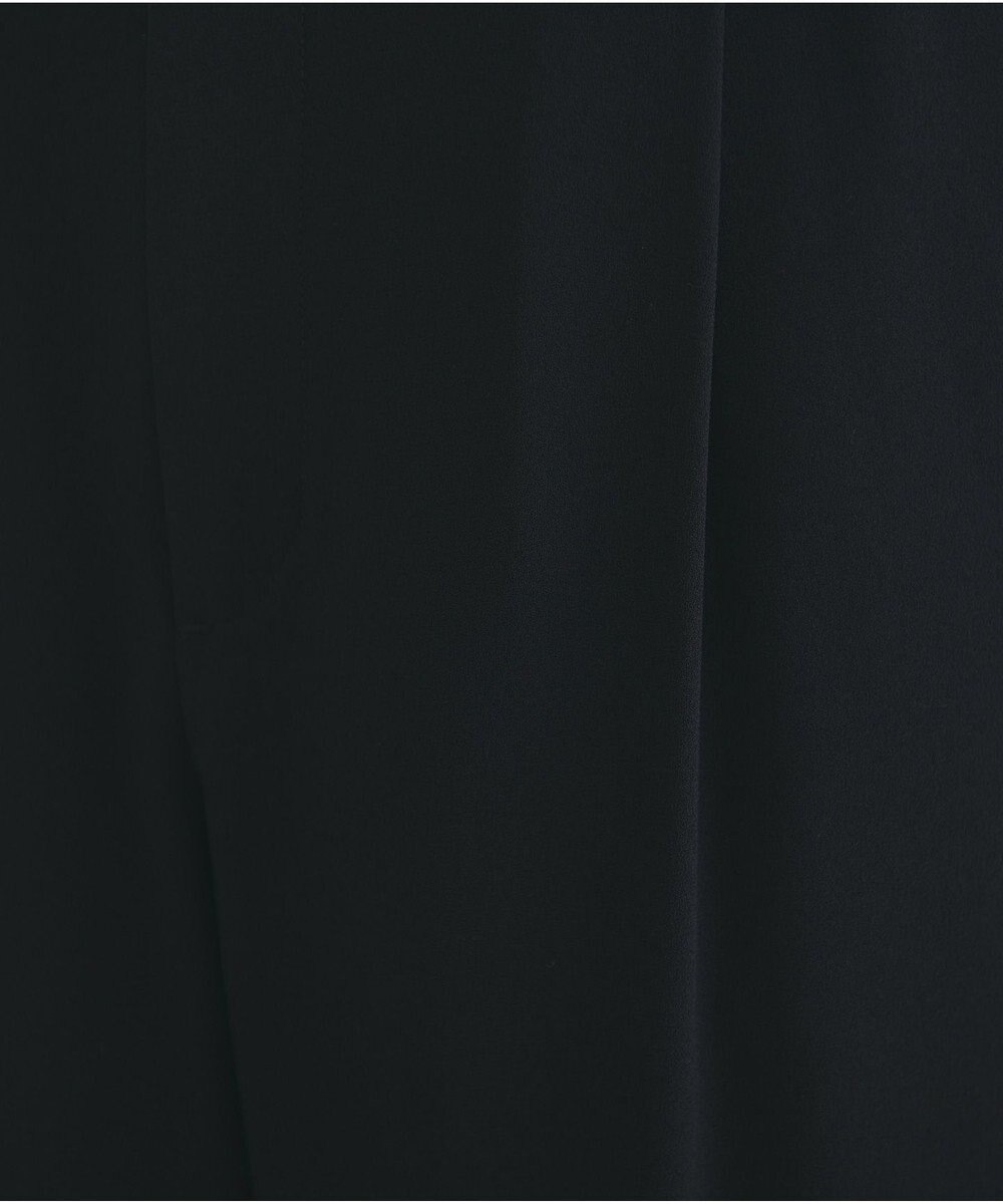 #Newans 【洗える】ジョーゼットテーパードパンツ 