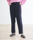 #Newans 【洗える】ジョーゼットテーパードパンツ