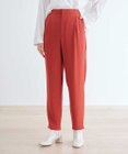 #Newans 【洗える】ジョーゼットテーパードパンツ