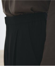 #Newans 【洗える】ジョーゼットテーパードパンツ