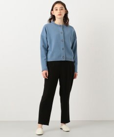 #Newans 【洗える】ジョーゼットテーパードパンツ