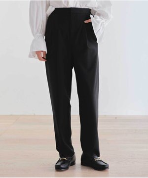 【洗える】2ウェイストレッチテーパードパンツ