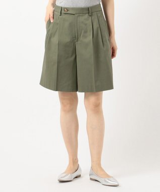 SLOW】COTTON STRETCH TWILL ショート パンツ / 23区 | ファッション 