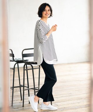 UNFILO】WOOL BLEND SMOOTH ニットパンツ (検索番号:UJ44) / UNFILO L 