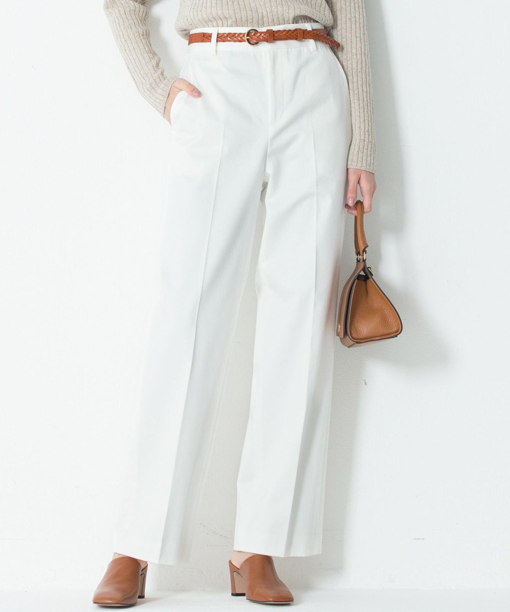 洗える コットンダブルクロス ワイドパンツ 23区 ファッション通販 公式通販 オンワード クローゼット 洗える コットンダブルクロス ワイドパンツ 23区 ファッション通販 公式通販 オンワード クローゼット