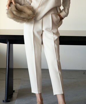 ハイストレッチダンボール センタープレス パンツ