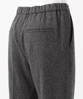 ペスカラム 大きいサイズ44*23区 ぺスカラムフランネル パンツ黒