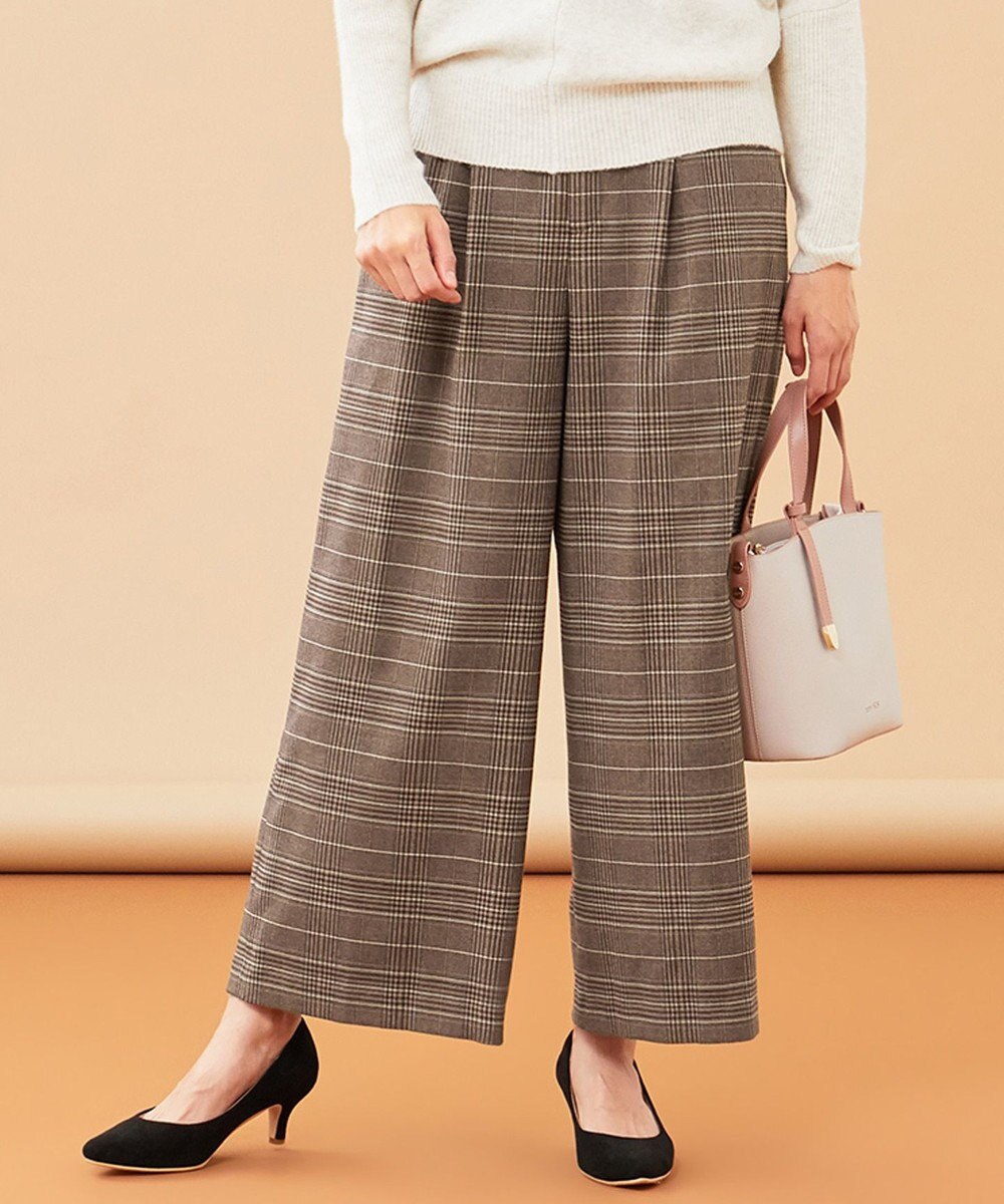 洗える チェック ワイドパンツ Any Sis ファッション通販 公式通販 オンワード クローゼット 洗える チェック ワイドパンツ Any Sis ファッション通販 公式通販 オンワード クローゼット