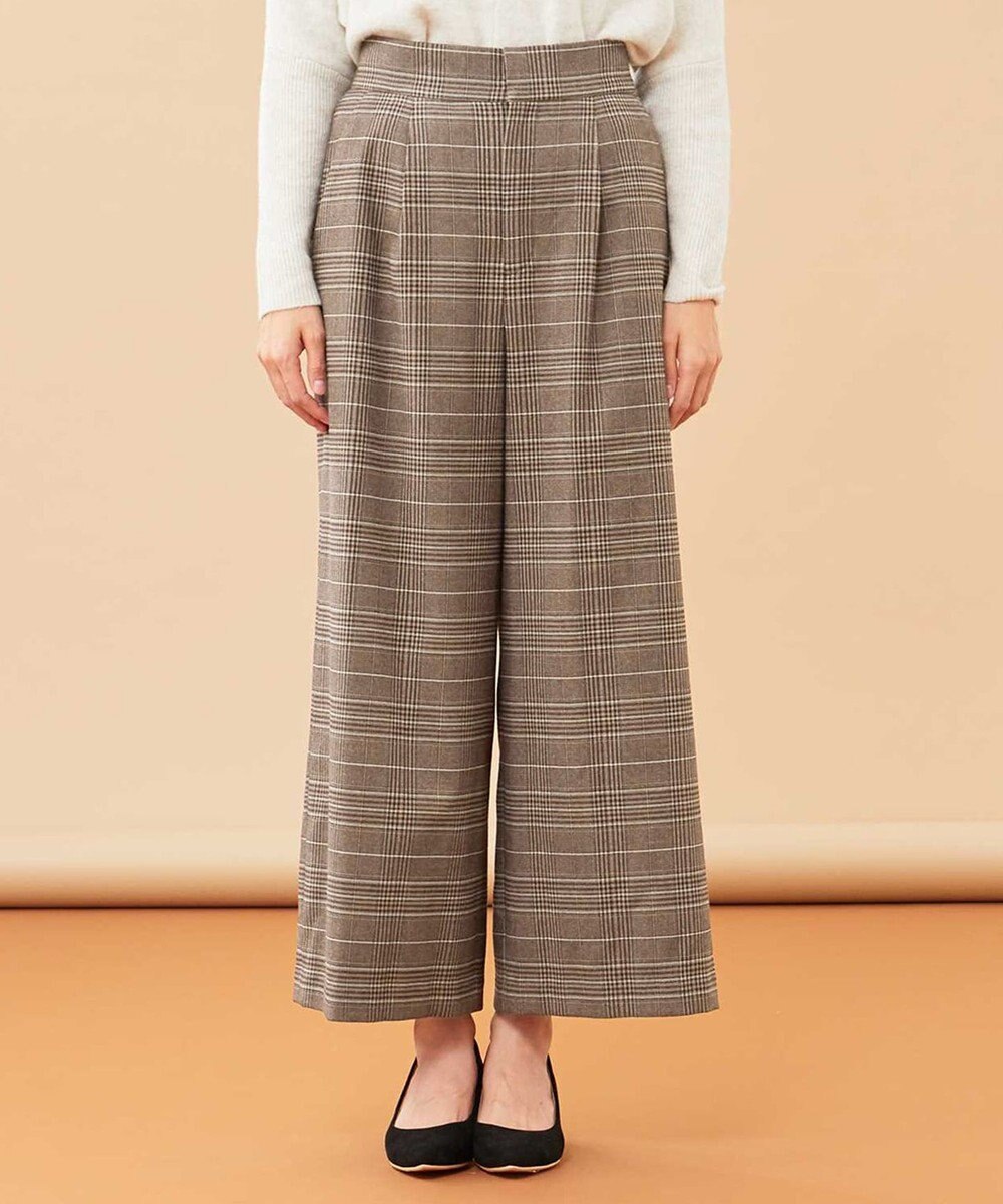 洗える チェック ワイドパンツ Any Sisファッション通販 公式通販 オンワード クローゼット