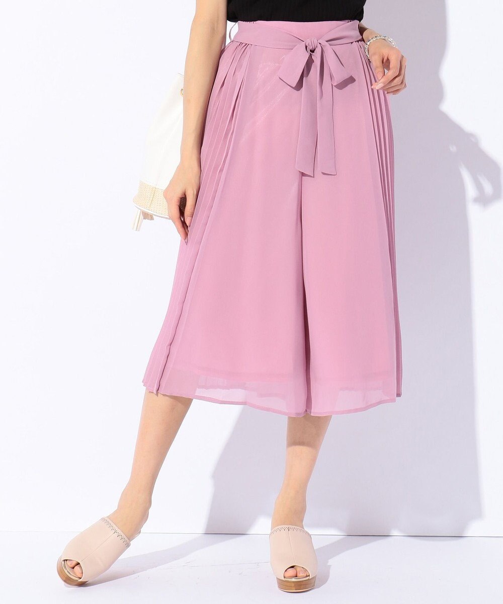 洗える シフォンプリーツ ガウチョパンツ Any Sis ファッション通販 公式通販 オンワード クローゼット