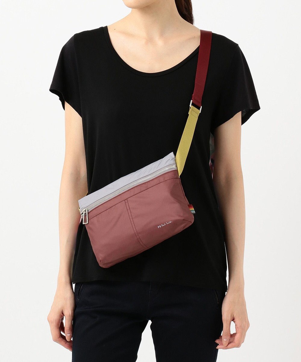 軽量 エコ素材 Psカラーブロック クロスボディショルダーバッグ Paul Smith ファッション通販 公式通販 オンワード クローゼット