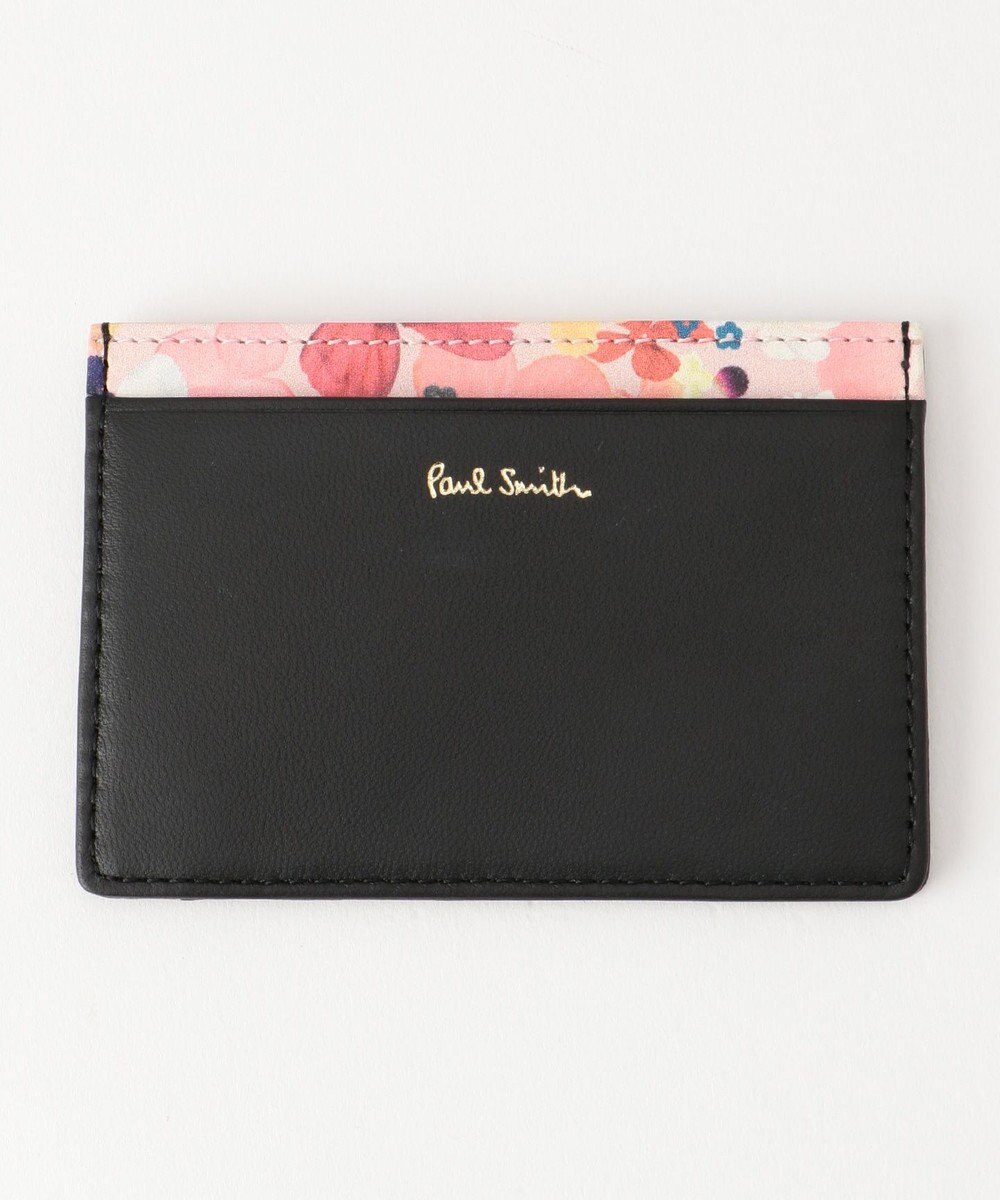 クリアランス ポールスミス パスケース レディース 定期入れ ペタルプリントトリム ブルー Paul Smith 最安値に挑戦 Arnabmobility Com