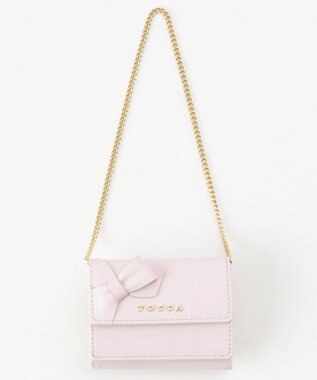 SPARKLE RIBBON TRIFOLD WALLET 三つ折り財布 / TOCCA | ファッション