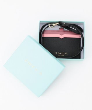 TOCCA PRIMULA PETAL ID HOLDER IDホルダー ブラック系