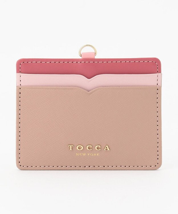 TOCCA PRIMULA PETAL ID HOLDER IDホルダー ピンク系