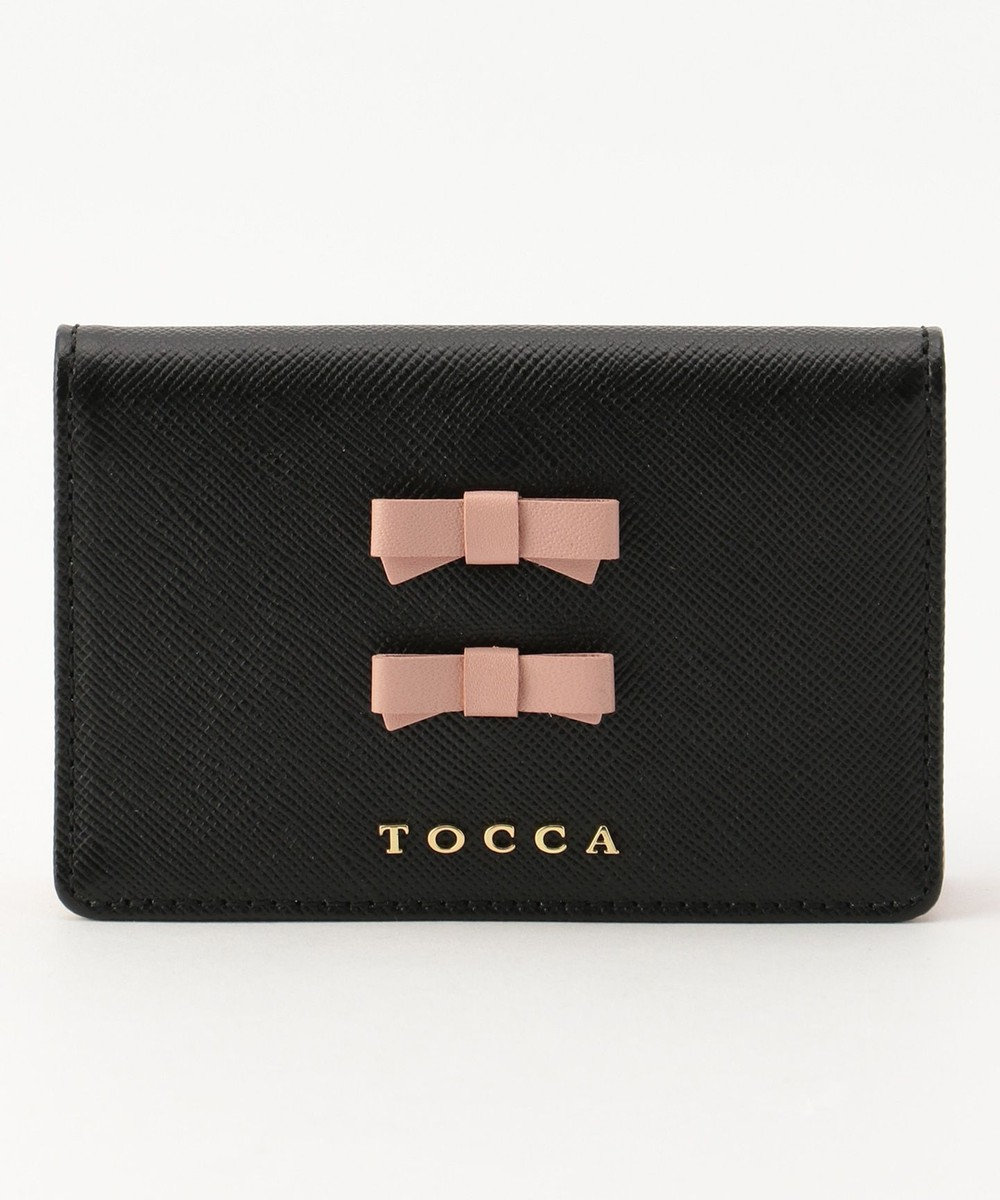 TOCCA BI-COLOR TRAVEL CARD HOLD カードホルダー ブラック系