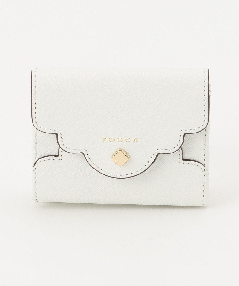 TOCCA 【BAG COLLECTION】CHERIE SMALL PURSE 財布 ホワイト系