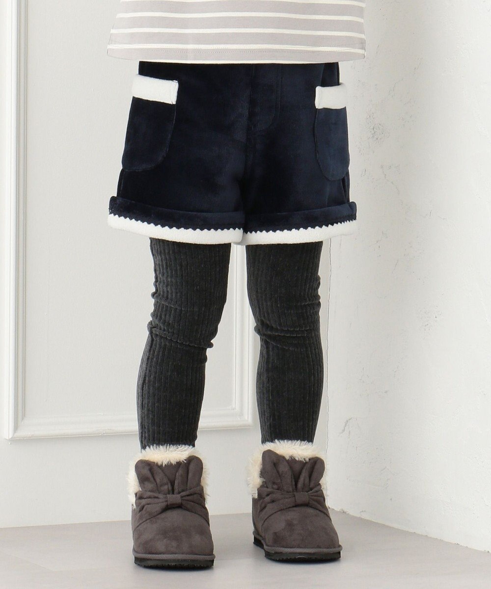 ぷっちぐみ12月号掲載 140 150cm ボンディングボア ショートパンツ Any Fam Kids ファッション通販 公式通販 オンワード クローゼット