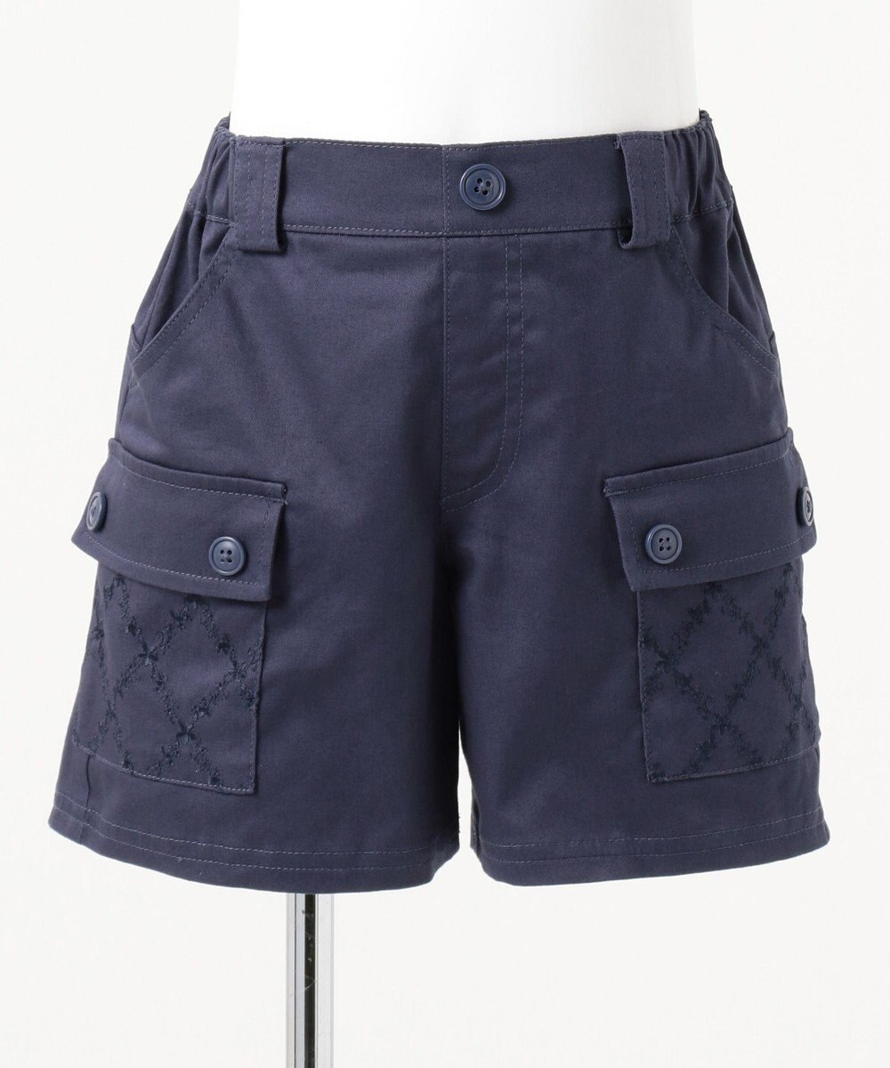 110 140cm 刺繍ポケット ショートパンツ 組曲 Kidsファッション通販 公式通販 オンワード クローゼット