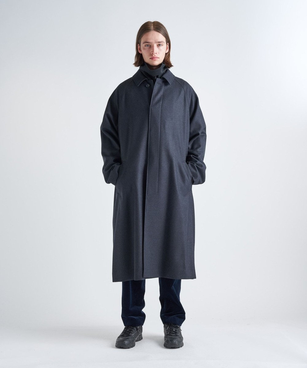 aton balmacaan coat ベンタイル ステンカラーコート サイズ6