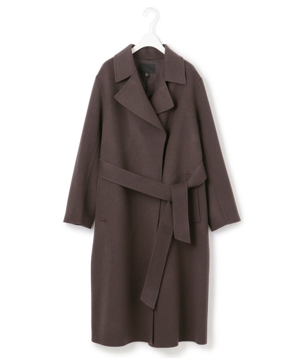 ICB L 【マガジン掲載】WoolRever ベルテッドコート(番号CJ25) 