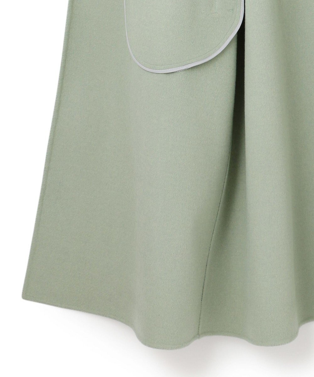 ICB L 【マガジン掲載】WoolRever ベルテッドコート(番号CJ25) 