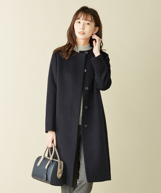 アンゴラビーバー ノーカラーコート / J.PRESS LADIES | ファッション