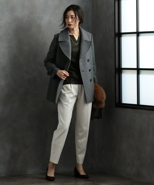 ヴィクトリアダブルフェイスメルトン Pコート J Press Ladies ファッション通販 公式通販 オンワード クローゼット