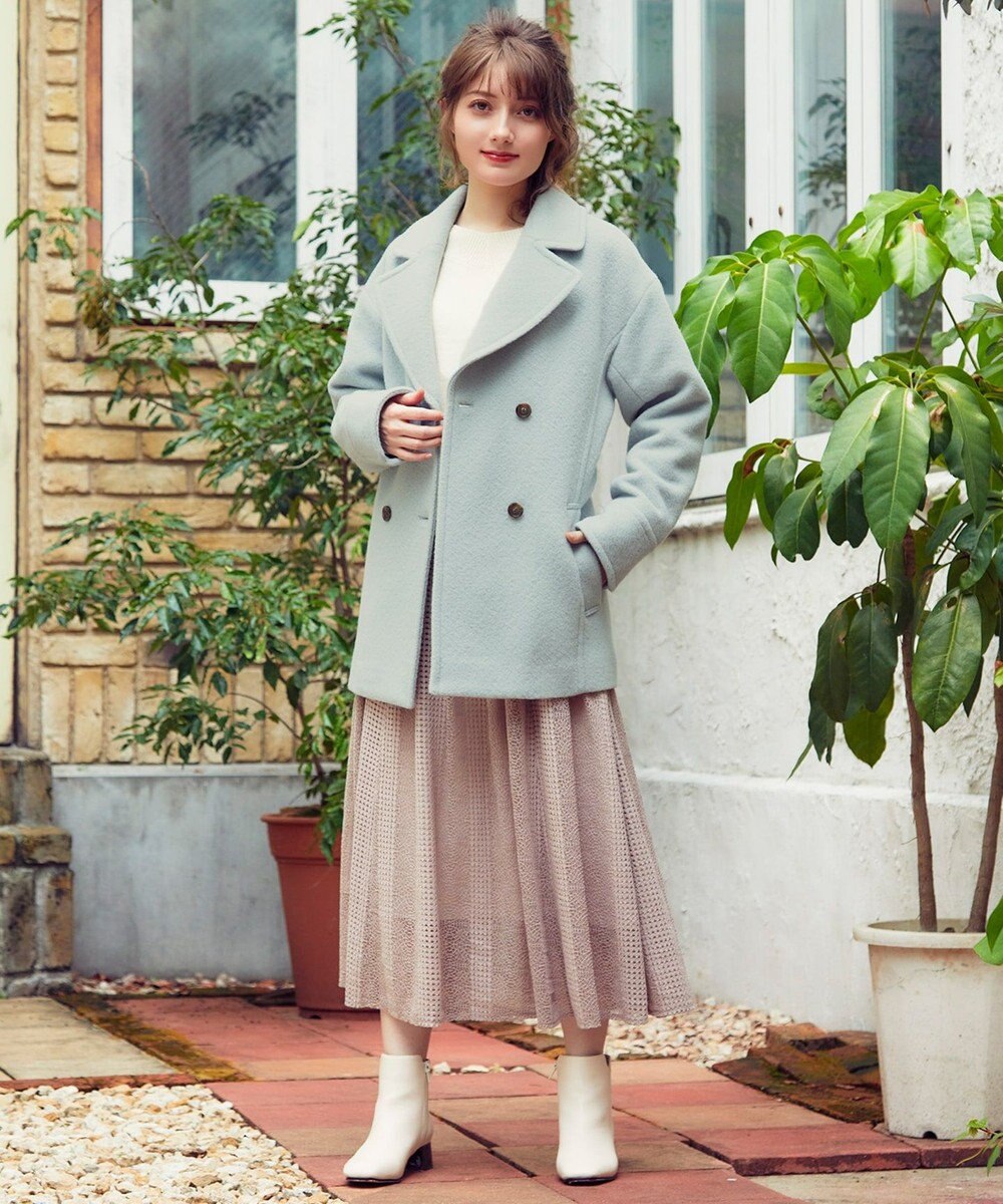 Fluffyアンゴラドビー Pコート Ferouxファッション通販 公式通販 オンワード クローゼット