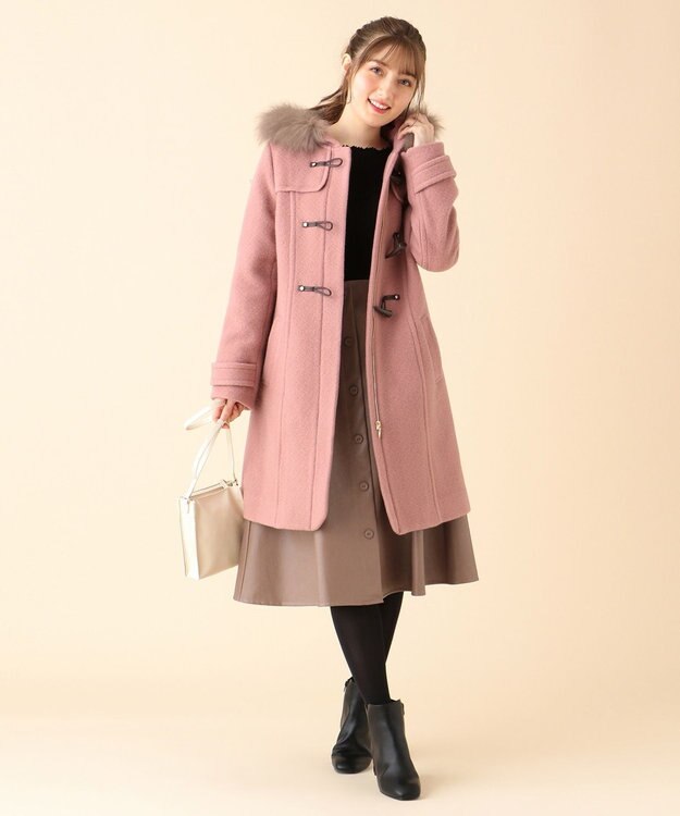 Fluffyアンゴラドビーダッフル コート Ferouxファッション通販 公式通販 オンワード クローゼット