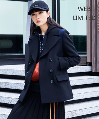 Web限定アイテム カラーブロック ウールアウター ピーコート Paul Smith ファッション通販 公式通販 オンワード クローゼット