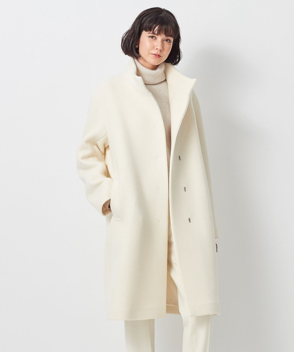 ダブルクロスベロアスタンドカラー コート 23区 ファッション通販 公式通販 オンワード クローゼット ダブルクロスベロアスタンドカラー コート 23区 ファッション通販 公式通販 オンワード クローゼット