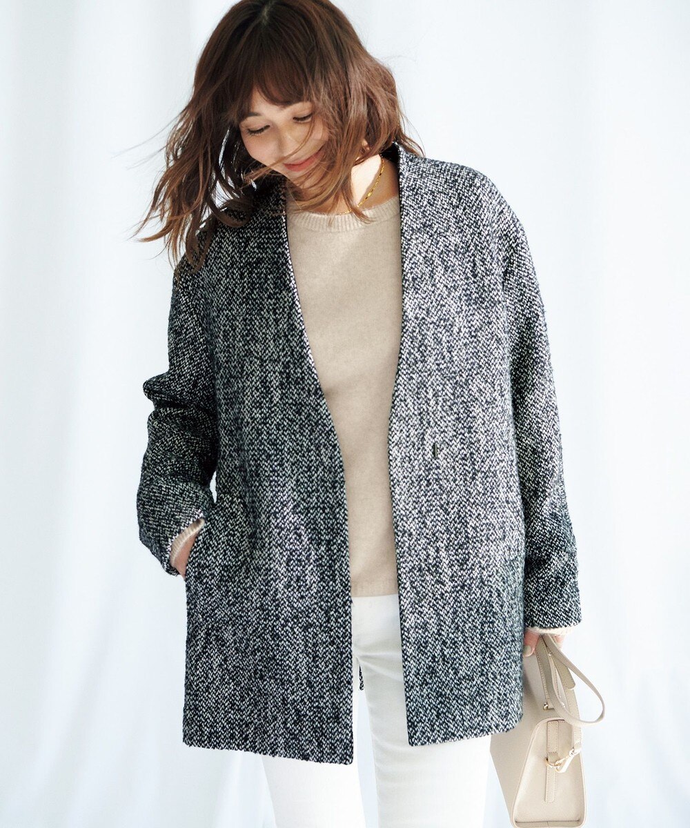 ツイード ロング レディースコート 通販 人気ランキング 価格 Com